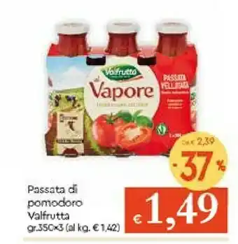 Galassia Valfrutta Passata Di Pomodoro Al Vapore offerta