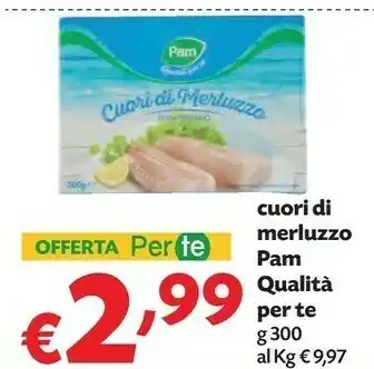 Pam Cuori Di Merluzzo offerta