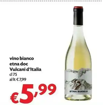 Pam Vulcani D' Italia Vino Bianco Etna Doc offerta