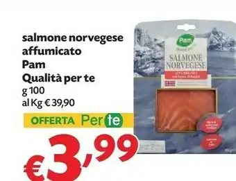 Pam Pam Salmone Norvegese Affumicato offerta