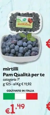 Pam Pam Qualita Mirtilli offerta
