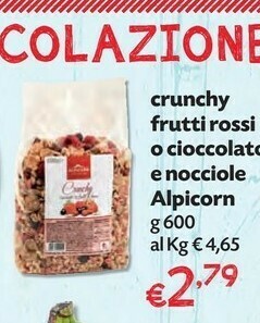Alpicorn Crunchy Croccante Con Cioccolato E Nocciole 600 G(ml)