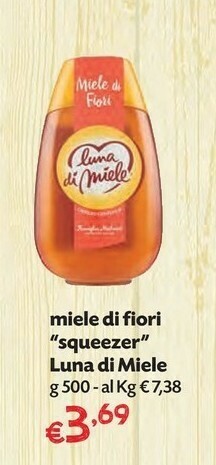 Pam Luna di Miele - Miele di Fiori 500 g(ml) offerta