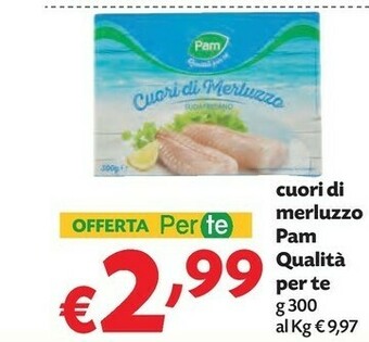 Pam Pam Cuori Di Merluzzo offerta