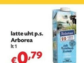 Pam Arborea - Latte Parzialmente Scremato UHT offerta