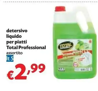 Pam Total Professional Detersivo Liquido Per Piatti offerta