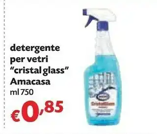 Panorama Amacasa Detergente Per Vetri Cristal Glass offerta