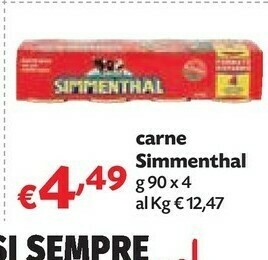 Pam Simmenthal Carne offerta