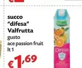Panorama Valfrutta Succo Difesa offerta