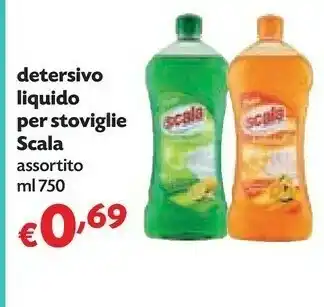Scala Detersivo Liquido Per Stoviglie