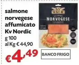 Pam KV Nordic - Salmone Norvegese Affumicato 100 g(ml) offerta