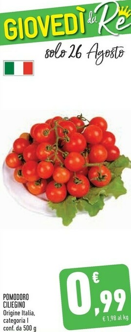 Conad Pomodoro Ciliegino offerta