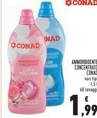 Conad Conad Ammorbidente Concentrato offerta