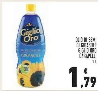 Carapelli Olio Di Semi Di Girasole Giglio Oro