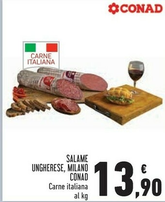 Conad Salame Milano offerta