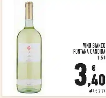 Conad Fontana Candida Vino Bianco offerta