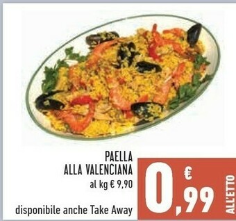 Conad Paella Alla Valenciana offerta