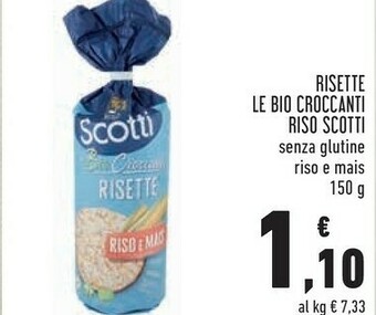 Conad Scotti Gallette di riso offerta