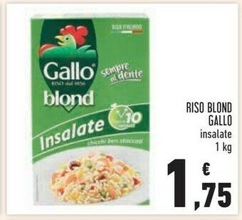 Conad Gallo Riso Blond Insalate offerta