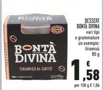 Conad Bonta Divina Dessert offerta