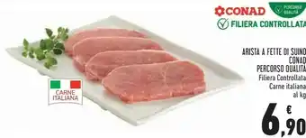 Conad Conad Arista A Fette Di Suino offerta