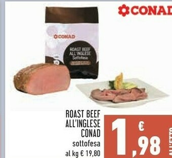 Conad Roast Beef All'inglese offerta