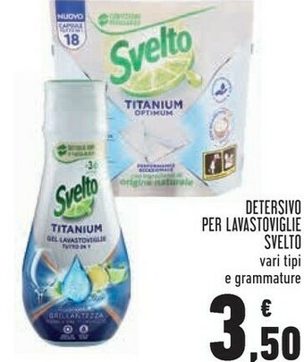 Conad Svelto Detersivo Per Lavastoviglie offerta