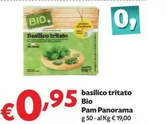 Pam Bio Basilico Tritato offerta