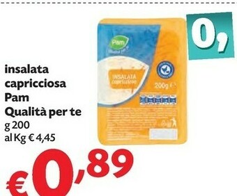 Pam Insalata Capricciosa offerta
