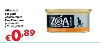 Pam Pam Panorama Sfilaccetti Per Gatti Zóa Premium offerta