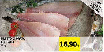 Coop Filetto di Orata Allevata offerta