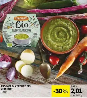 Coop Zerbinati Passata di Verdure Bio 310g offerta
