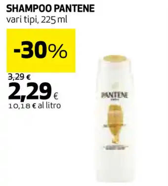 Coop Pantene Shampoo 225ml offerta