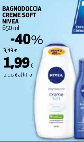 Coop Nivea Creme Soft Magnodoccia 650ml offerta