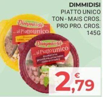 Eté DIMMIDISI PIATTO UNICO TON-MAIS CROS. PRO PRO. CROS. 145G offerta