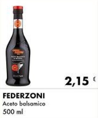 FEDERZONI Aceto balsamico 500 ml