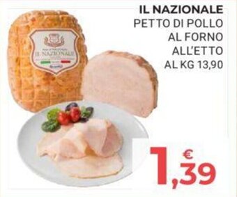 Eté IL NAZIONALE PETTO DI POLLO AL FORNO offerta