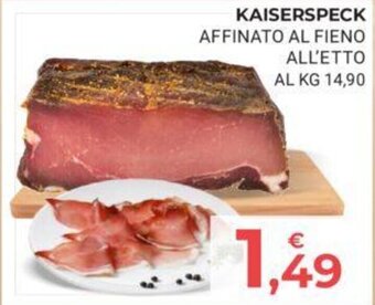 KAISERSPECK AFFINATO AL FIENO