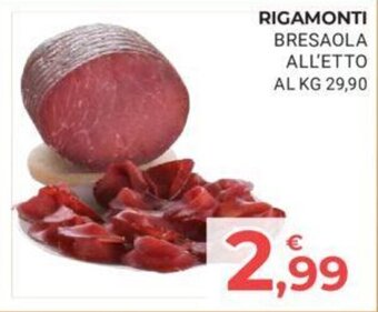 Eté RIGAMONTI BRESAOLA offerta
