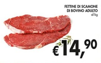 Coal FETTINE DI SCAMONE DI BOVINO ADULTO offerta