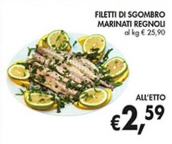 Coal FILETTI DI SGOMBRO MARINATI REGNOLI offerta