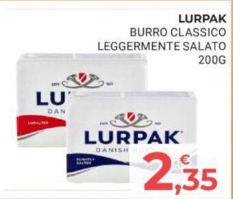 Eté LURPAK BURRO CLASSICO LEGGERMENTE SALATO 200G offerta