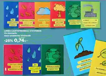 Coop Linea Cartotecnica Viviverde offerta