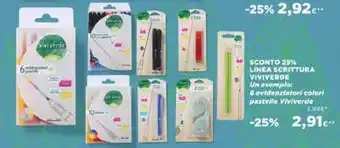 Coop Linea Vivi Verde Scrittura offerta