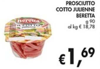 Coal PROSCIUTTO COTTO JULIENNE BERETTA g 90 offerta
