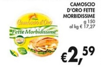 Coal CAMOSCIO D'ORO FETTE MORBIDISSIME g 150 offerta
