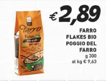 Superstore Coal FARRO FLAKES BIO POGGIO DEL FARRO g 300 offerta