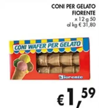Coal CONI PER GELATO FIORENTE x 12 g 50 offerta