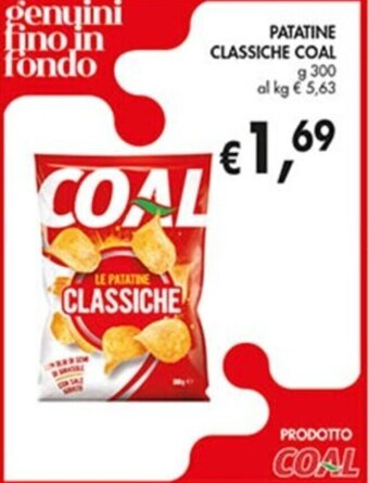 Coal PATATINE CLASSICHE COAL g 300 offerta