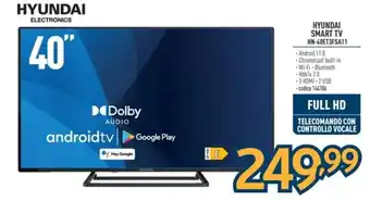Sinergy HYUNDAI SMART TV HN-40ET3FSA11 offerta